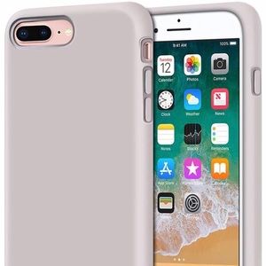 Anuck iPhone 7/8 Plus Silicone Phone Case